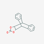 16,18-dioxapentacyclo[6.6.5.0~2,7~.0~9,14~.0~15,19~]nonadeca-2,4,6,9,11,13-hexaen-17-one 结构式
