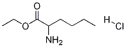 Ethyl 2-aminohexanoate hydrochloride结构式