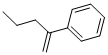 Structure of (1-methylenebutyl)benzene