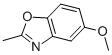 Structure of 5-METHOXY-2-METHYLBENZODOXAZOLE