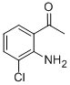 Structure of Ethanone,1-(2-amino-3-chlorophenyl)-