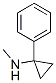 N-Methyl-1-phenylcyclopropanamine结构式