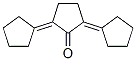 Structure of 2,5-Dicyclopentylidene-1-cyclopentanone