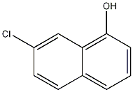 Structure of 1-Naphthalenol, 7-chloro-