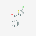 Methanone, (5-chloro-2-thienyl)phenyl-结构式