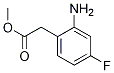 Structure of Methyl 2-(2-aMino-4-fluorophenyl)acetate
