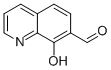 Structure of 7-Quinolinecarboxaldehyde, 8-hydroxy-