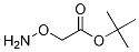Structure of Acetic acid, (aminooxy)-, 1,1-dimethylethyl ester