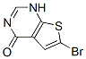 Structure of 6-BROMO-1H-THIENO[2,3-D]PYRIMIDIN-4-ONE