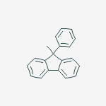 Structure of 9H-Fluorene, 9-methyl-9-phenyl-