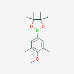 Structure of 2-(4-Methoxy-3,5-dimethylphenyl)-4,4,5,5-tetramethyl-1,3,2-dioxaborolane