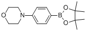 Structure of Morpholine,4-[4-(4,4,5,5-tetramethyl-1,3,2-dioxaborolan-2-yl)phenyl]-