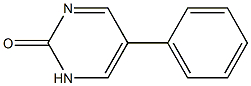 5-phenyl-1H-pyrimidin-2-one结构式