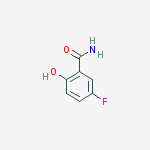 5-fluoro-2-hydroxybenzamide结构式