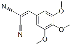 [(3,4,5-trimethoxyphenyl)methylene]malononitrile结构式