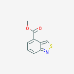 Structure of Methyl benzo[c]isothiazole-4-carboxylate