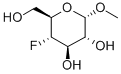 METHYL 4-DEOXY-4-FLUORO-ALPHA-D-GLUCOSIDE结构式