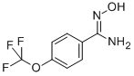Structure of 4-(TRIFLUOROMETHOXY)BENZAMIDOXIME