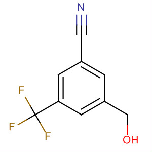 Structure of 3-(HYDROXYMETHYL)-5-(TRIFLUOROMETHYL)BENZONITRILE