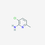 Structure of 2-Pyridinamine, 3-chloro-6-methyl-