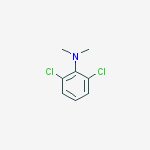 Structure of 2,6-dichloro-N,N-dimethylaniline