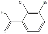 Structure of 3-BROMO-2-CHLOROBENZOIC ACID