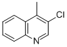 Structure of 3-CHLORO-4-METHYLQUINOLINE