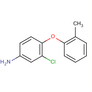Structure of Benzenamine, 3-chloro-4-(2-methylphenoxy)-