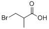 Structure of 3-BROMO-2-METHYLPROPIONIC ACID