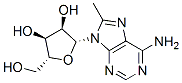 Structure of 8-methyladenosine