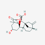 Structure of 3β,4aα-Dihydroxy-1β-methyl-8-methylenegibbane-1α,10β-dicarboxylic acid 1,4a-lactone