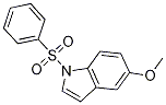 1H-Indole, 5-methoxy-1-(phenylsulfonyl)-结构式