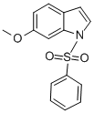 1H-indole, 6-methoxy-1-(phenylsulfonyl)-结构式