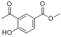 Structure of METHYL 3-ACETYL-4-HYDROXYBENZOATE
