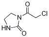 Structure of 2-IMIDAZOLIDINONE,1-(CHLOROACETYL)-