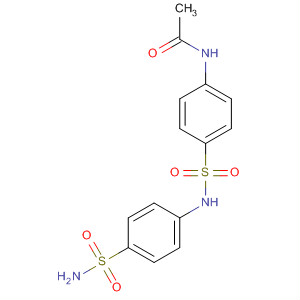 Structure of Acetamide, N-[4-[[[4-(aminosulfonyl)phenyl]amino]sulfonyl]phenyl]-