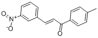 Structure of 1-(4-METHYLPHENYL)-3-(3-NITROPHENYL)-2-PROPEN-1-ONE