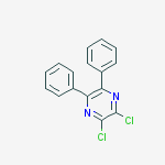 Structure of 2,3-dichloro-5,6-diphenylpyrazine