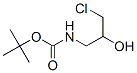 Structure of CARBAMIC ACID (3-CHLORO-2-HYDROXYPROPYL)-,TERT-BUTYL ESTER
