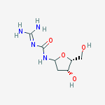 D-2'-Deoxyribofuranosyl-3-guanylurea(?/?-Mixture)结构式