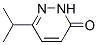Structure of 3(2H)-Pyridazinone,6-(1-methylethyl)-
