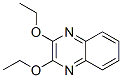 Structure of 2,3-diethoxyquinoxaline