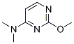 Structure of 4-Pyrimidinamine, 2-methoxy-N,N-dimethyl-