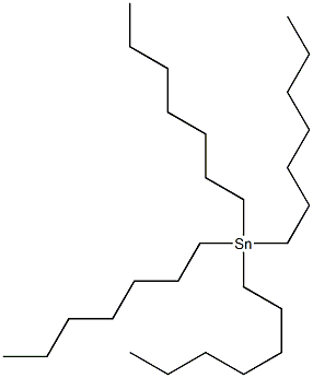 Structure of tetraheptyltin