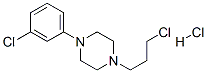 Structure of 1-(3-CHLOROPHENYL)-4-(3-CHLOROPROPYL)PIPERAZINE HYDROCHLORIDE
