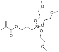 Structure of 3-METHACRYLOXYPROPYLTRIS(METHOXYETHOXY)SILANE