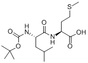 Structure of BOC-LEU-MET-OH