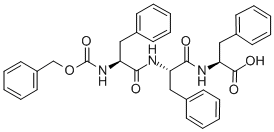 Structure of Z-PHE-PHE-PHE-OH