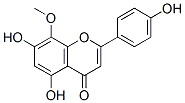 Structure of 5,7-dihydroxy-2-(4-hydroxyphenyl)-8-methoxy-4H-chromen-4-one