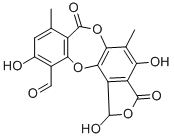 Chemical structure of NORSTICTIC ACID